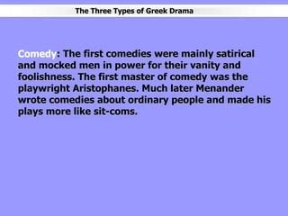 Introductionto greekdrama | PPT