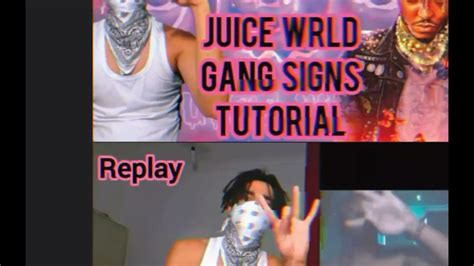 Rip Juice Wrld Hand Signs Youtube