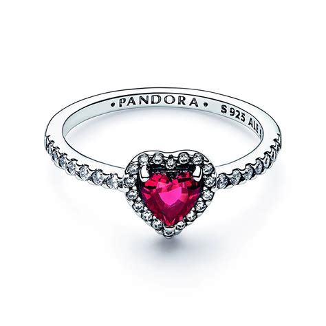 Pandora Elevated Red Heart Ring - Walmart.com