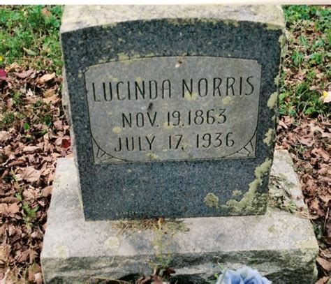 Lucinda V Norris 1863 1936 Mémorial Find a Grave