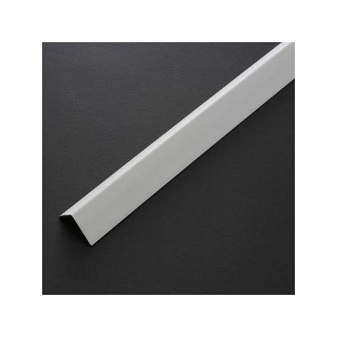 Profilo Angolare Paraspigolo In Plastica Pvc Bianco X H Mt