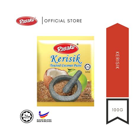 RASAKU Toasted Coconut Paste Kerisik 100g 1 Unit Shopee Malaysia