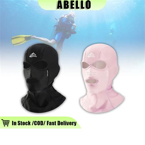 Scuba Diving Mask 3mm Neoprene Diving Cap Swim Wetsuit Hat Neoprene Scuba Diving Mask Shopee