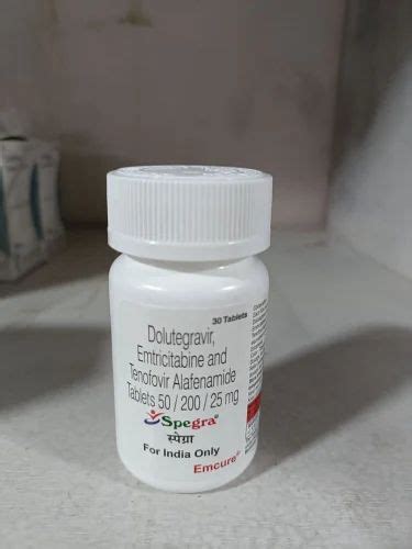 Spegra Dolutegravir Emtricitabine Tenofovir Alafenamide Tablets