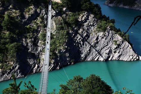 Lac De Monteynard Traversez Ses Impressionnantes Passerelles Himalayennes Mon Séjour En Montagne