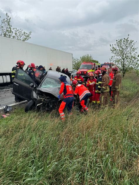 Imagini De La Accidentul Grav Produs Pe DN 1B La Mizil Observatorul