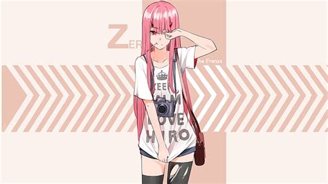 Hd Wallpaper Code002 Zero Two Darling In The Franxx Anime Anime Girls Wallpaper Flare