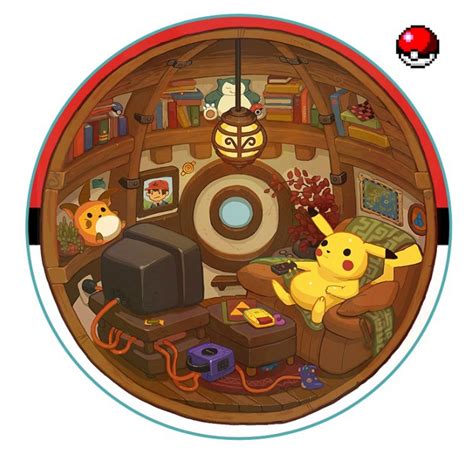 See how these 10 artists imagine what life would be like inside Pokeballs