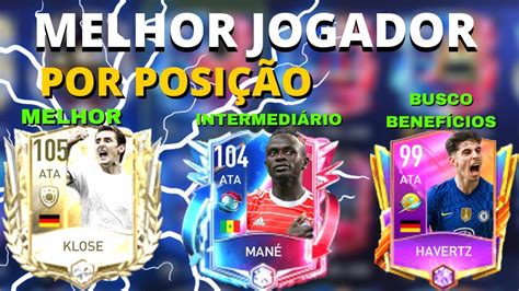 OS MELHORES JOGADORES POR POSIÇÃO NO FIFA 22 MOBILE YouTube