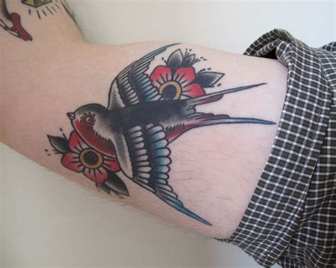 50 Lovely Swallow Tattoos Cuded Arm Tattoo Hand Tattoos Rose Tattoo