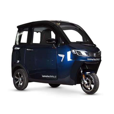 Motorower elektryczny trójkołowy zabudowany ARIEL microcar