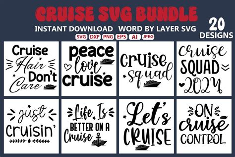 Cruise Svg Bundle Vol 4 Bundle · Creative Fabrica