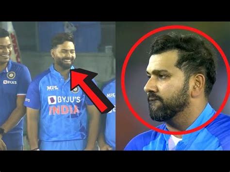 Rohit Sharma Gets Angry On Rishabh Pant As He Is Doing Fun During