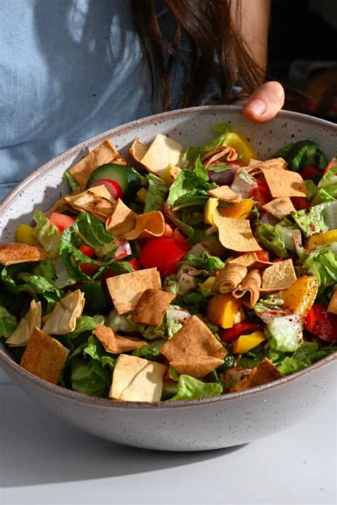 Fattoush Salad Alphafoodie