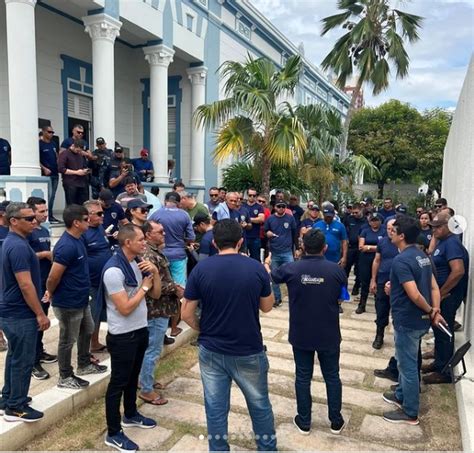 Guardas Civis Municipais Fazem Movimento Reivindicat Rio