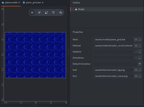 Texture Scrolling Shader