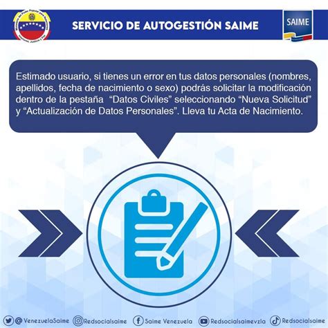 Venezuelasaime On Twitter Estimado Usuario Recuerda Con Las Nuevas