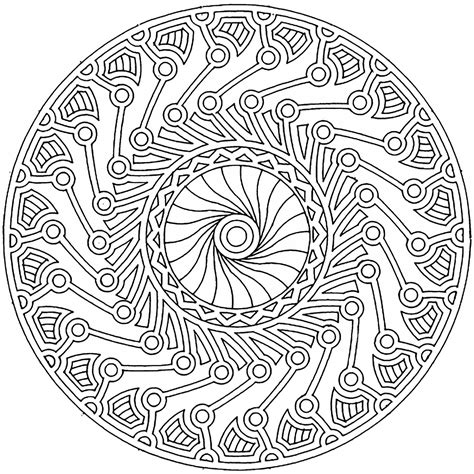 Free Printable Mandalas Web Free Printable Mandala Coloring Pages Free