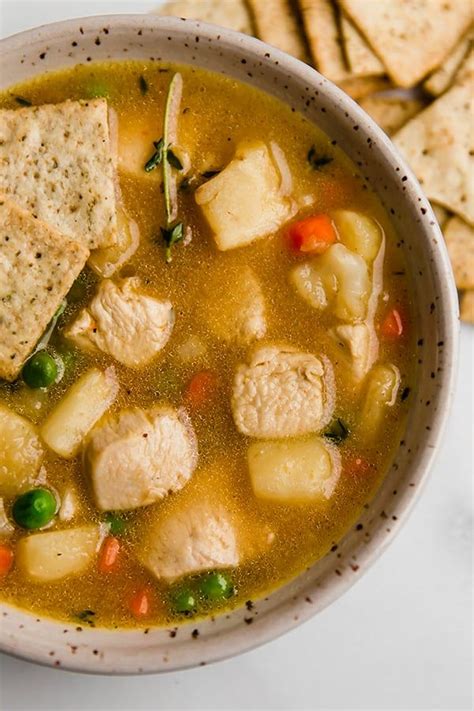 Chicken Pot Pie Soup Paleo Aip Whole30 Artofit