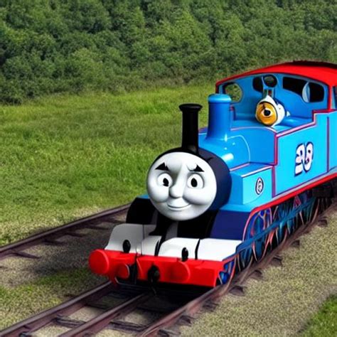 Cursed Thomas The Tank Engine OpenArt