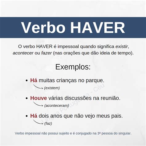 Verbo Haver