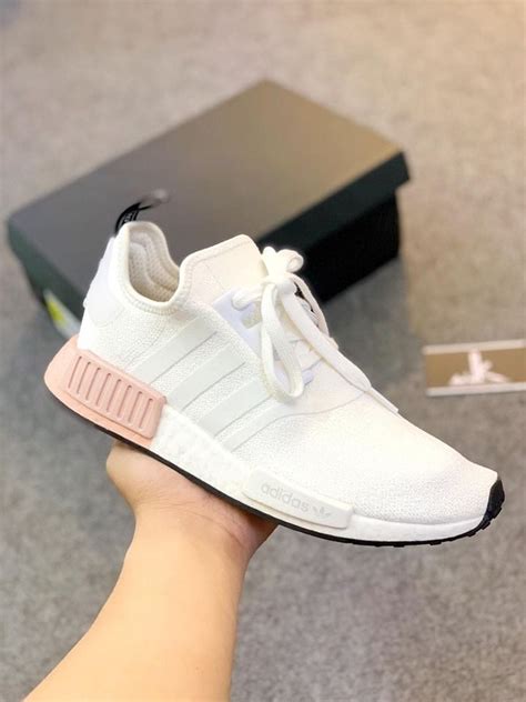 NMD WHITE PINK Weirdkos Sneakers