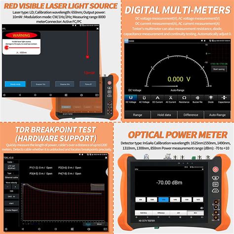 Buy Rsrteng X9 MOVTADHS Full Features 4K CCTV Camera Tester 8 Inch IPS