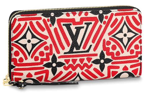 Louis Vuitton Crafty Zippy Wallet Creamred In Monogram Giant Coated Canvas With Gold Tone Us