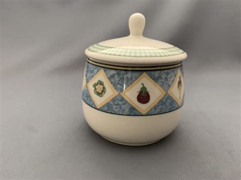 Wedgwood Farmstead Lidded Sugar Bowl Tea Replace Your Plates