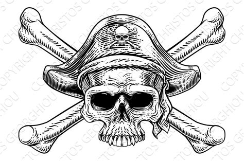 Pirate Skull Crossbones Skeleton | Pirate skull, Skull and crossbones ...