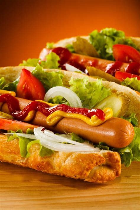 Hot Dog Stock Image Image Of Food Vertical Hotdog 21112655