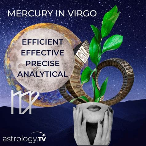 Mercury in Virgo - Pay Attention to the Details | AstrologyTV