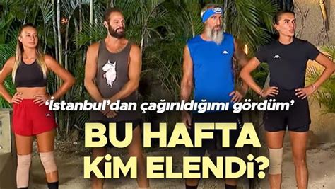 SURVİVOR KİM ELENDİ ALEYNA MI ÖZGÜR MÜ ELENDİ 16 MAYIS 2024 Dün