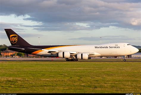 N612UP UPS United Parcel Service Boeing 747 8F At East Midlands