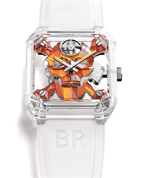 New Bell Ross Br Cyber Skull Sapphire For Only Watch