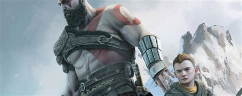 2560x1024 Kratos And Atreus Dad Of Boy 4k Wallpaper,2560x1024 ...