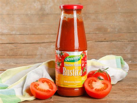 Bio Tomaten Passata Rustica 680g Von Dennree Liefern Lassen