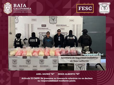 Decomisa FESC 33 Kilos De Fentanilo En Tijuana THE BAJAPOST