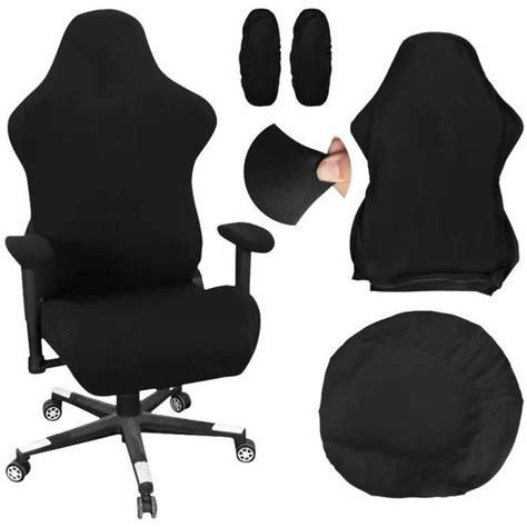 Housse De Chaise De Bureau Housse Chaise Gaming Extensible Avec