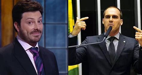 Eduardo Bolsonaro Ataca A Globo E Danilo Gentili Reage