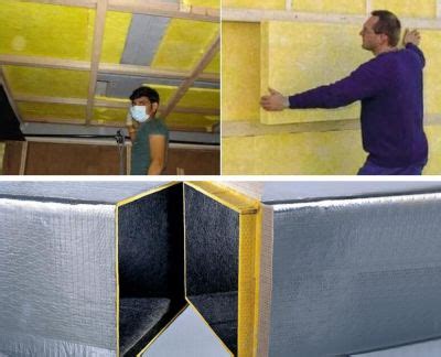 Thermal Insulation Fireproof Glass Rock Wool Sound Absorbing Boards