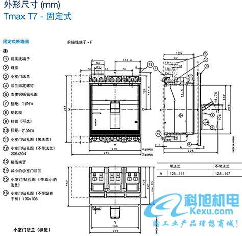 Abb塑壳断路器tmax系列型号参数选型手册 科旭商城