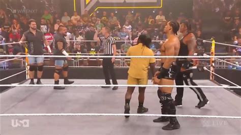 Bronco Nima Lucien Price Vs Hank Walker Tank Ledger WWE NXT 26 09