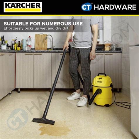 Karcher Wd Classic Wet Dry Multi Purpose Vacuum Cleaner L