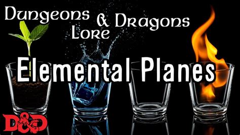 Dandd Lore The Elemental Planes Youtube