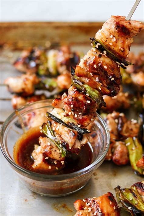 Paleo Chicken Yakitori Aka Japanese Chicken Skewers Whole30 Keto AIP