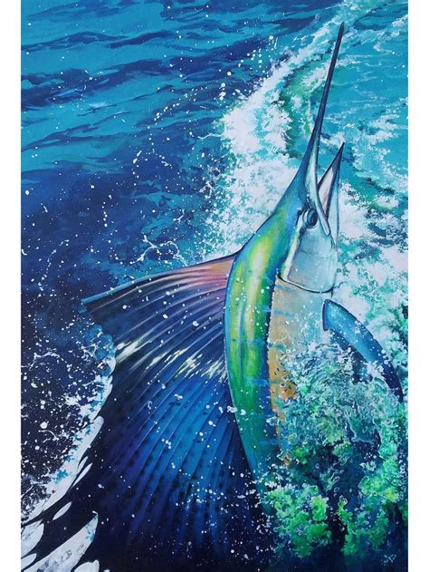 Art And Collectibles Digital Prints Prints Offshore Fishing Boys Fishing