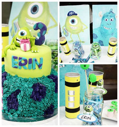 Kara's Party Ideas Monsters Inc. Birthday Party | Kara's Party Ideas