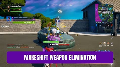 Makeshift Weapon Elimination Epic Quest Guide Fortnite Week