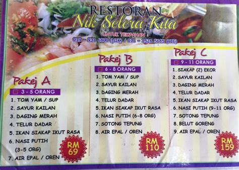 Restoran Nik Selera Kita Wakaf Bharu Helal Restaurant Near Me In